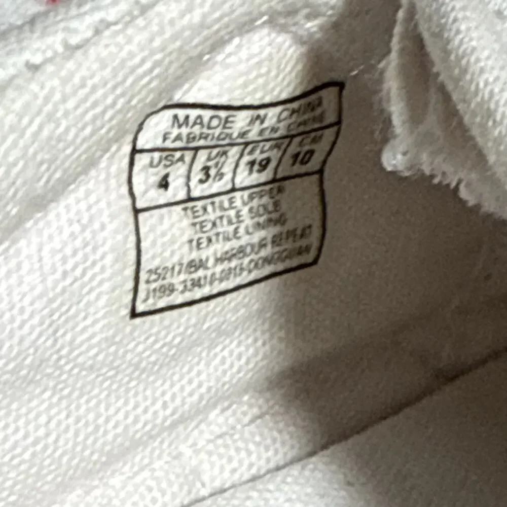 Ralph Lauren Bal Harbour RFFLT White Multicolor Textile Slip-On Baby Shoes 4